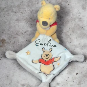 8E325E96-E3CC-4950-B110-8DCA7A316EF8.jpgv1709068897 Doudou mouchoir Winnie personnalisé