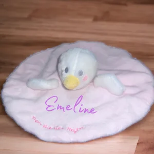 C69A5F24-D718-4A6A-96C3-ECB3E209D219.jpgv1709068869 Doudou mouchoir poussin personnalisé