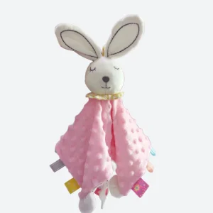 Doudou lapin plat - JUSTIN