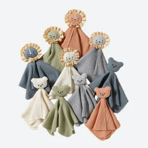 Doudou lion plat - JAMIE