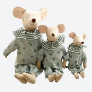 H0fe9c694d4f34fc3819ce6f0f136e275y.webpv1762960000 Peluche bébé souris en combinaison - TIKI