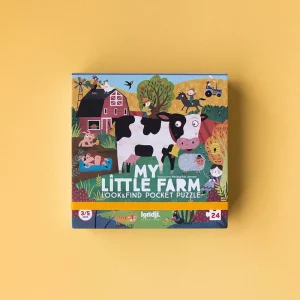 Londji-Puzzles-Mylittlepfarmpocketpuzzle.jpgv1696239170 Puzzle Pocket My Little Farm - 24 pièces