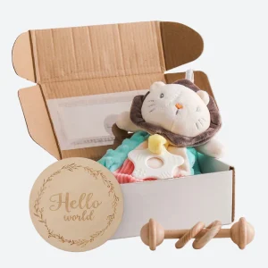 Doudou lion 3 pièces - VICTOIRE