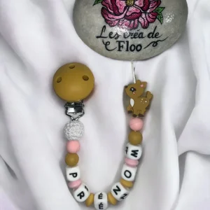 image_0bc814d2-4260-413c-b0b4-d99015b8dd16.jpgv1689659027 Attache tétine personnalisée biche