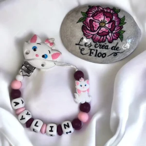 image_3b7aa6ef-08a6-4af1-b4d1-fadfb19fb423.jpgv1689659935 Attache tétine personnalisée aristochats