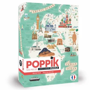 poppik-puzzle-500-pieces-world-tour-victor-medina.jpgv1729013158 Puzzle Tour du Monde - 500 pièces