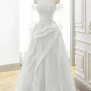 robe-princesse_7_1360ec28-8282-48dd-9bfc-e20ecb1bbdd2.pngv1734713090 Robe Princesse Bustier Blanche Femme