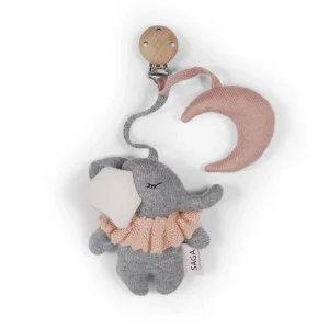 saga-pram-toy-elephant-gina-cloud-blue.jpgv1726847859 Jouet de poussette - Eléphant rose