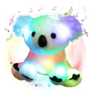 Veilleuse musicale en peluche koala